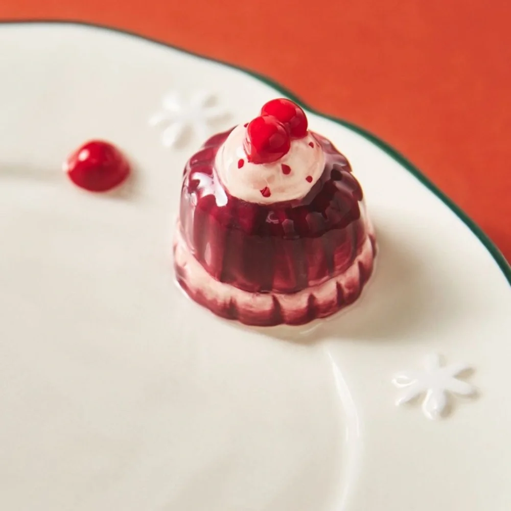Holifaye Ceramic Stoneware Desserts Plate